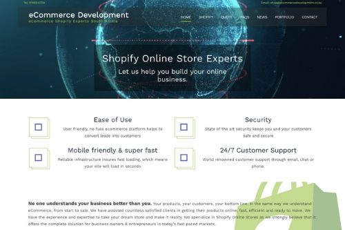 Ecommerce Development South Africa - Shopify Store Design Experts