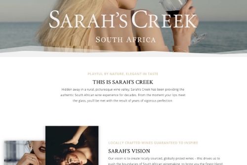 Sarah's Creek Wines