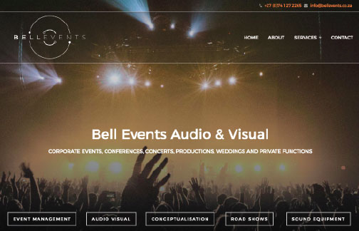 Bell Events Audio Visual Stellenbosch