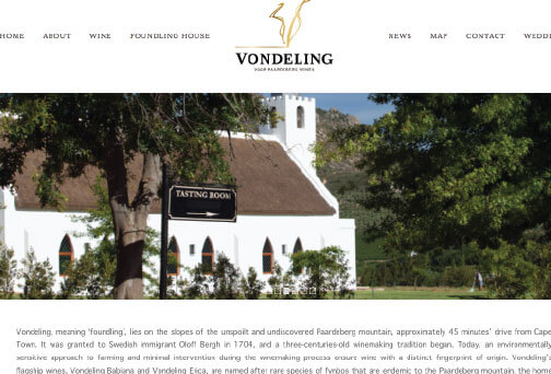 Vondeling Wines