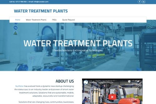 WATER TREATMENT PLANTS